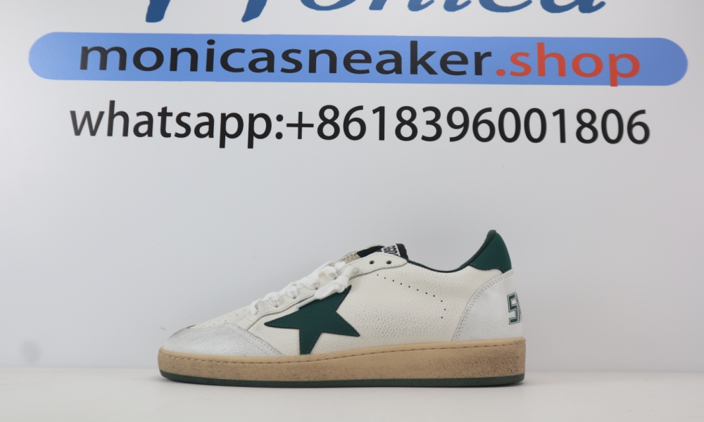 Golden Goose Ballstar White/Green