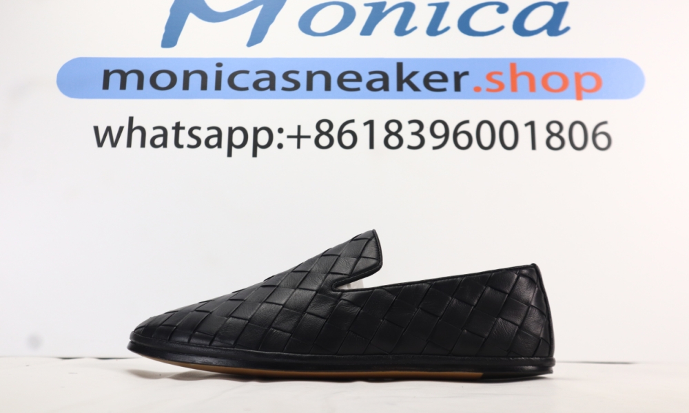 Bottega Veneta Sunday Slipper / Woven Nappa Moccasins